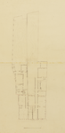 216293 Plattegrond van de begane grond van het huis met tuin Nieuwegracht 41 te Utrecht na de verbouwing.